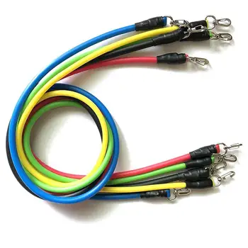 

Geekbes 11pcs/set Pull Rope Fitness Exercises Resistance Bands Latex Tubes Pedal Excerciser Body Training Workout Yoga
