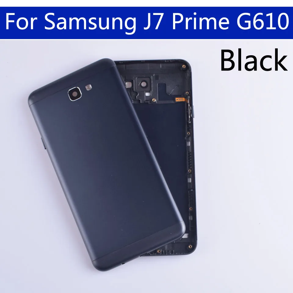 J7Prime для samsung Galaxy J7 Prime G610 G610F On7 корпус крышка батареи задняя крышка чехол задняя дверь шасси оболочка