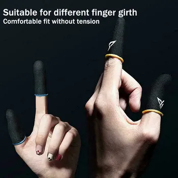

Anti-Sweat Finger Cots Suitable For Bee Cots Carbon Fiber Gaming Professional Touch Screen Thumb Sleeve