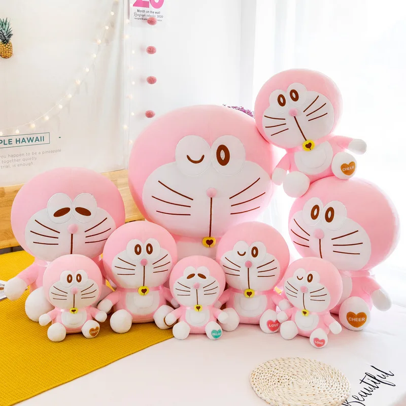 30 40 см Doraemon розовая милая плюшевая игрушка Cutecat Кукла Мягкие животные Подушка