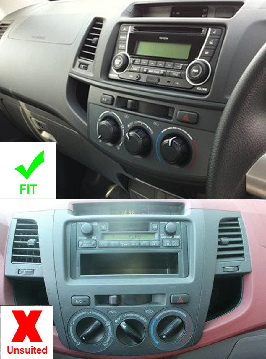 " Android 9,0 Pie OS автомобильный мультимедийный gps радио для Toyota Hilux 2012-(Руководство A/C версии) с 500 Гб внешний HDD Поддержка