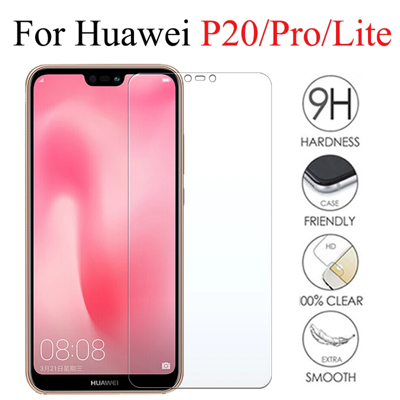 

Protective glass on for Huawei P20 Lite Pro screen protector Huawey p 20 light 20lite 20pro tempered glas verre tremp sheet cam