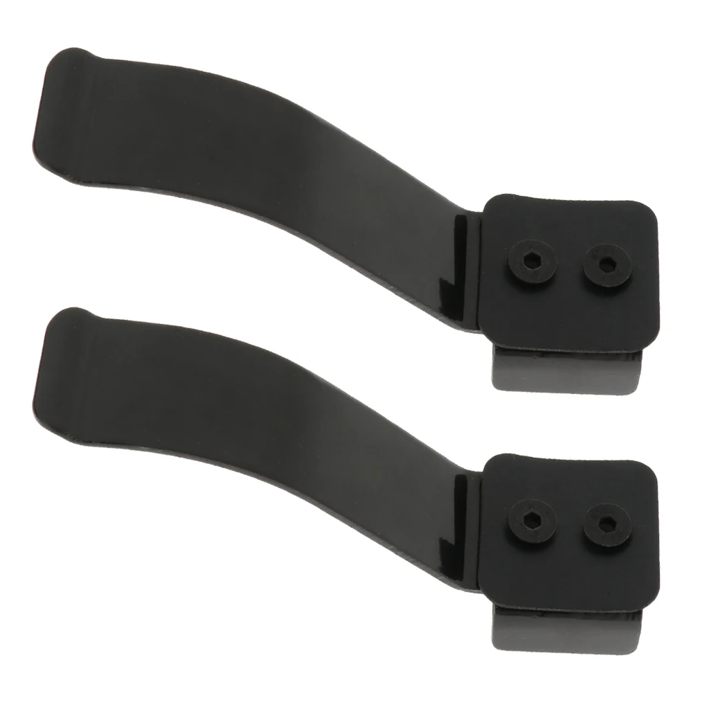 2pcs Stainless Steel Scooter Flex Brake Hardware Kit 100mm 110mm for Adults Kids Outdoor Sports Small Tools Black