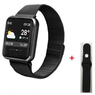 P68-Match 24 P68 Bluetooth Смарт-часы с поддержкой кровяного кислорода и давления пульса IP68 Водонепроницаемые спортивные Смарт-часы для Xiaomi Apple W55 IWO11 - Цвет: P68-Match 24