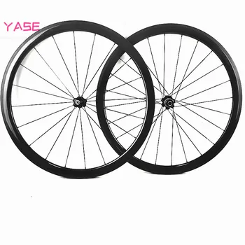 

38x25mm Straight Pull tubeless R36 ceramics Bearings carbon road wheels road wheelset rodas carbono 700c