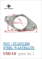 adaptador flange 304 aço inoxidável + braçadeira