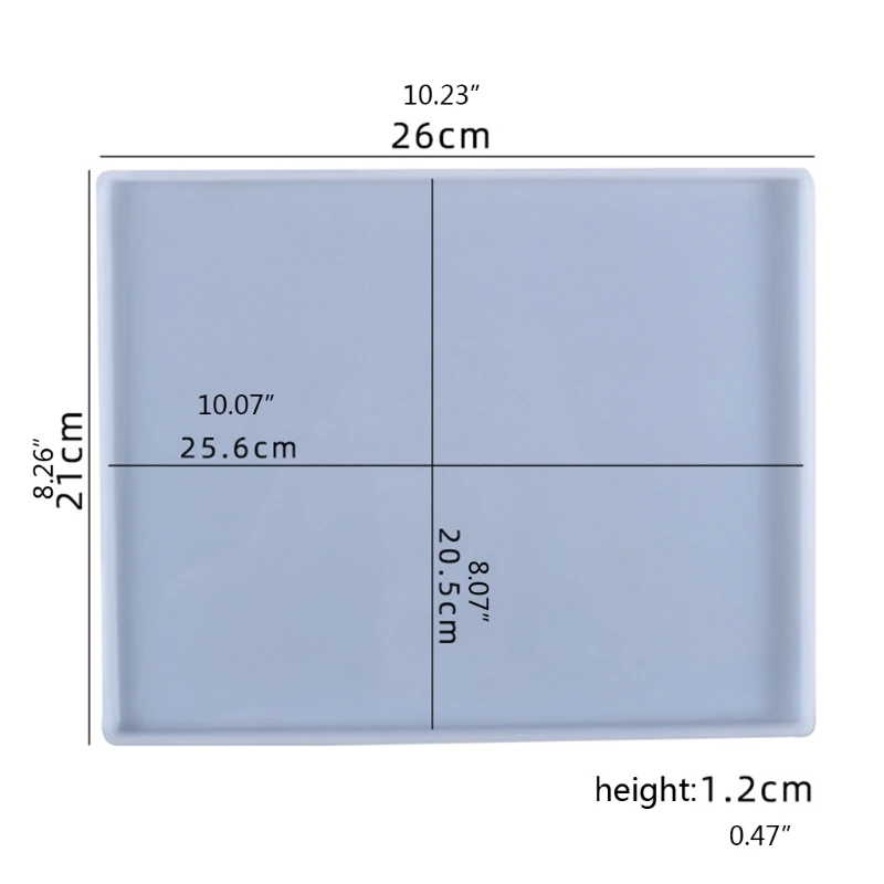Rectangle Serving Board Crystal Epoxy Resin Mold Coaster Tray Silicone Mould DIY Crafts Fruit Dish Cup Mat Home Decorations | Украшения и