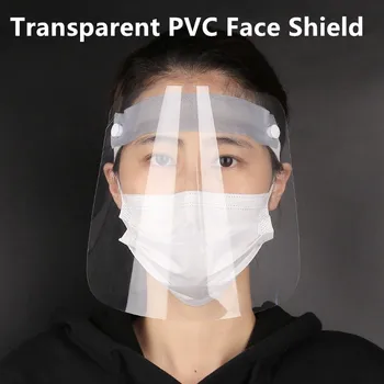

Sun Hat Face Masks Virus Protection PET Transparent Mask Protective Face Shield Anti-fog Saliva Anti-virus Respirator