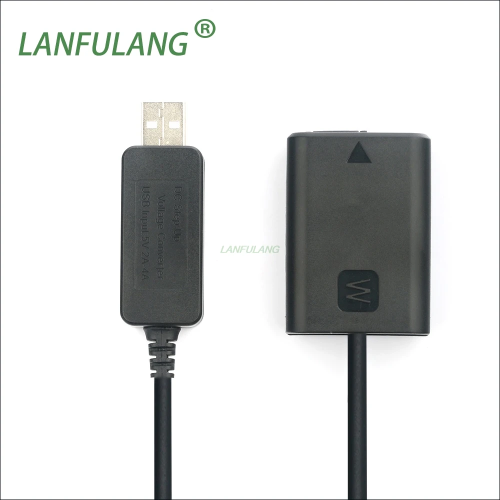 AC PW20 DC Замена USB кабеля питания батарея для Sony A6500 A6000 NP FW50 ILCE 6000 6000L|Адаптеры AC/DC| |