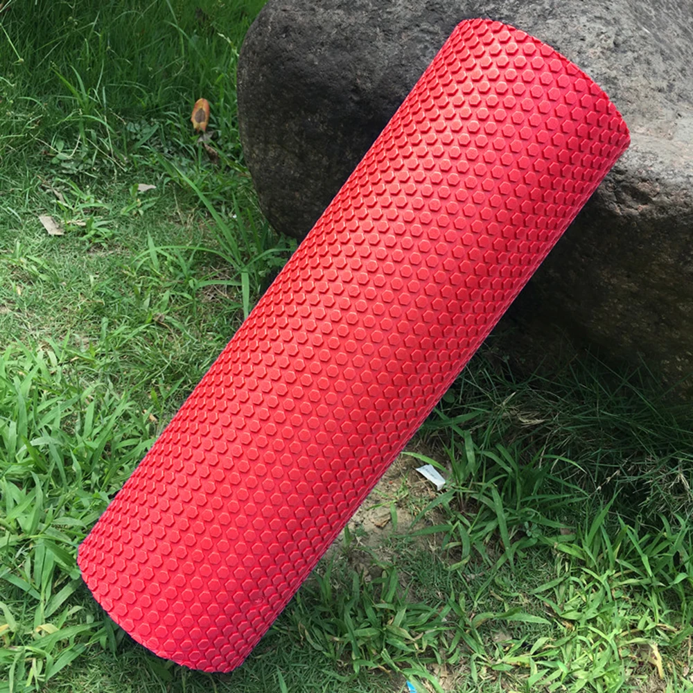18x6IN Exercise Yoga Foam Roller High-density EVA Muscle Roller Self Massage Tool for Gym Pilates Yoga Fitness Gym Equipment