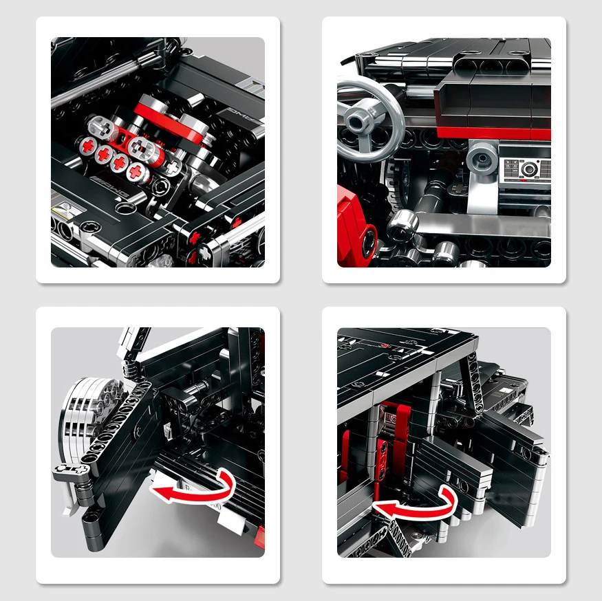 1343 шт. Technic Series Benzes большой G автомобильный набор строительных блоков