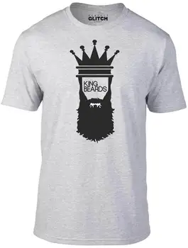

King of Beards T-Shirt - Funny t shirt retro designer fashion facial hair cool
