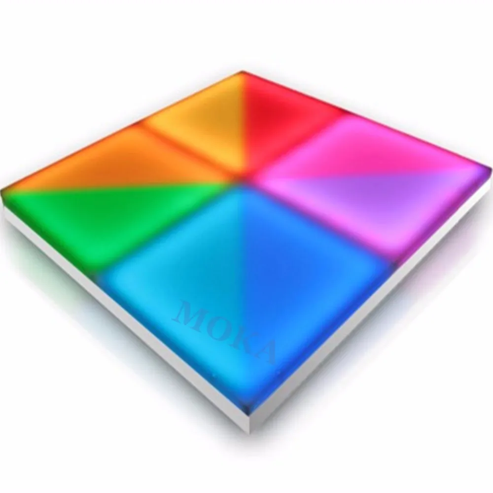 48 квадратных метров 1 м * DMX LED танцующий пол RGB led dj свет Светодиодный сценический