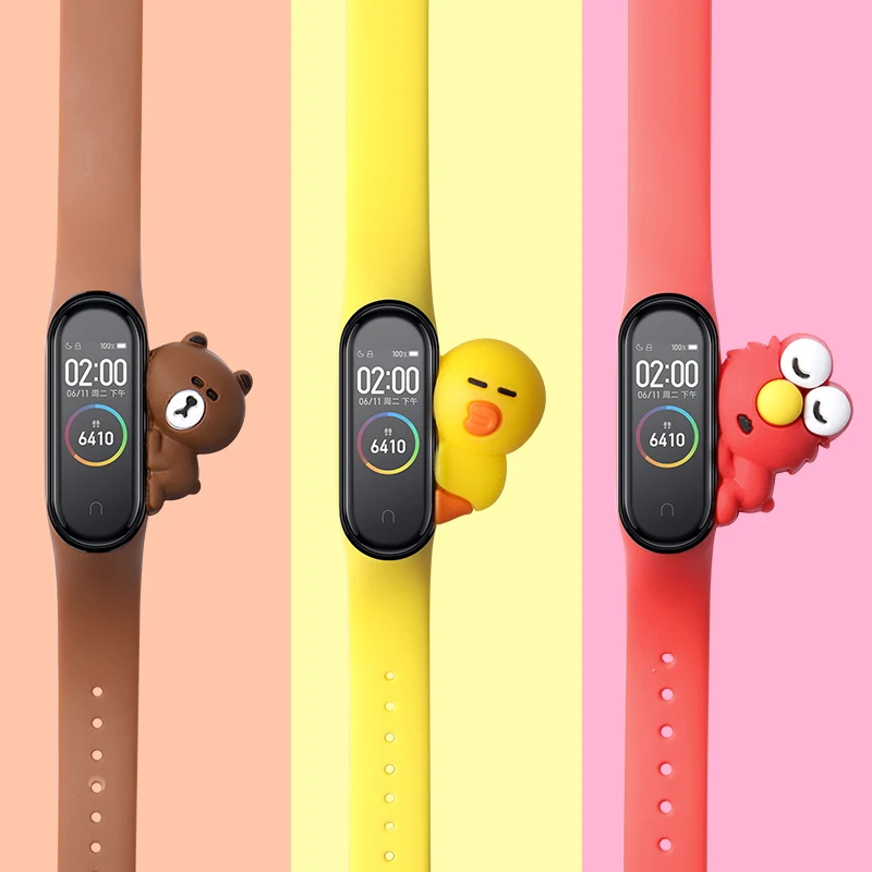 Браслет для miband 4 сменный силиконовый ремешок xiaomi 3 3/4 Аксессуары браслета|Ремешки