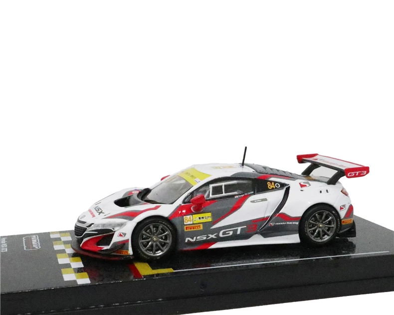 TW 1: 64 NSX GT3 FIA GT чемпионат мира сплав игрушечный автомобиль игрушки для детей литая модель автомобиля подарок на день рождения