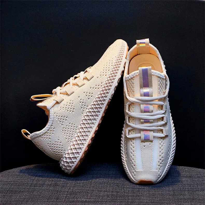 Small fresh breathable mesh soft and comfortable sports shoes women's vulcanized shoes outdoor non-slip cushioning women's shoes