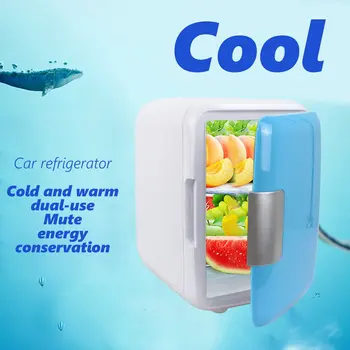 

4L Car Refrigerator Mini Cold And Warm Small Refrigerator Car Home Dual-Use Small Dormitory Household Refrigerator
