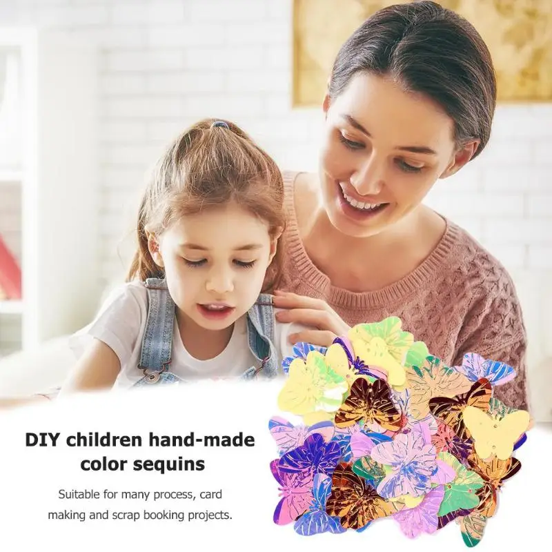 

Colorful Art Flower Sequin Creative and Unique Decoration Practical Paillette Glitter Sewing Clothing Garment Accessories