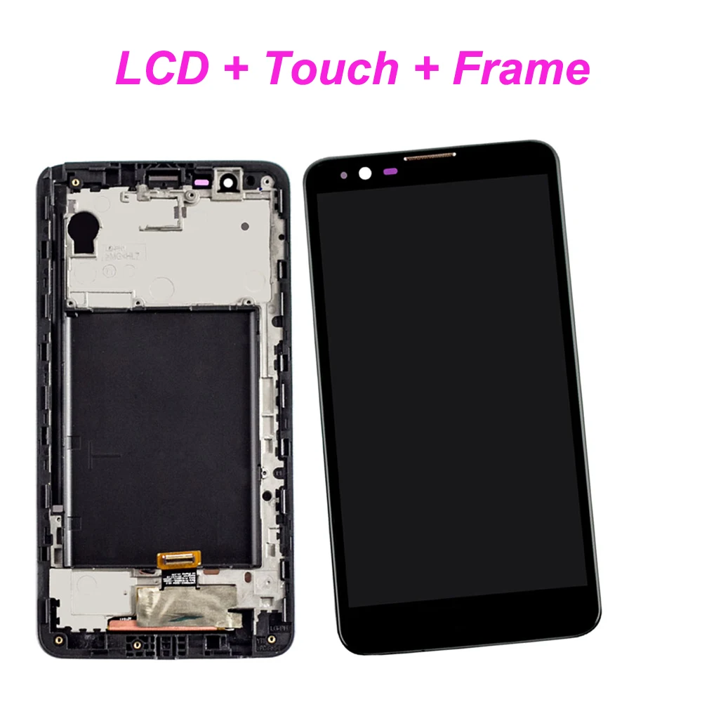 Original For LG G Stylus 2 LS775 K520 LCD Display Touch Screen Digitizer  Assembly with Frame for G Stylo 2 LG K520 Display - AliExpress