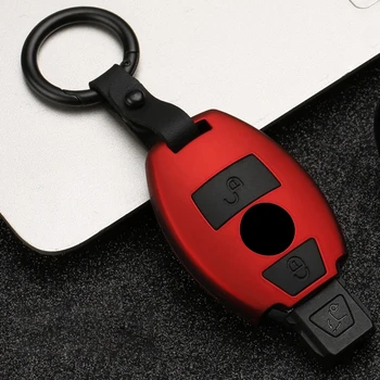

ABS Silicone Car Key Case Cover For Mercedes Benz A B R G Class GLK GLA W203 W210 W211 W124 W202 W204 W251 W463 W176 SLK AMG GL