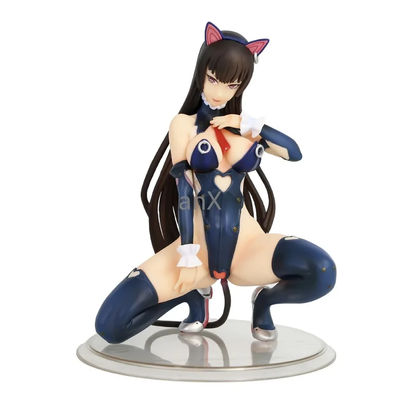 

17CM Sexy Girl Cat Girl Figure PVC Anime Collection Doll Model Toys sexy cat girl for children great gifts