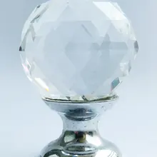 Производители для 25 мм с украшением в виде кристаллов одиночное современный минималистский шкаф в европейском стиле ручка двери шкафа шкаф c ящиками