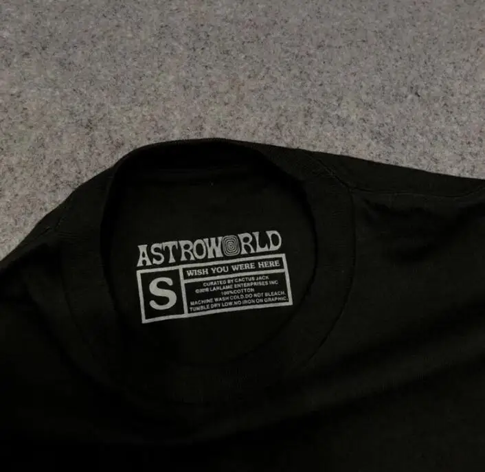 Новая мужская футболка с изображением Трэвиса Скотта, астромира, с принтом букв, футболка с короткими рукавами, одежда в стиле хип-хоп, Спортивная повседневная футболка