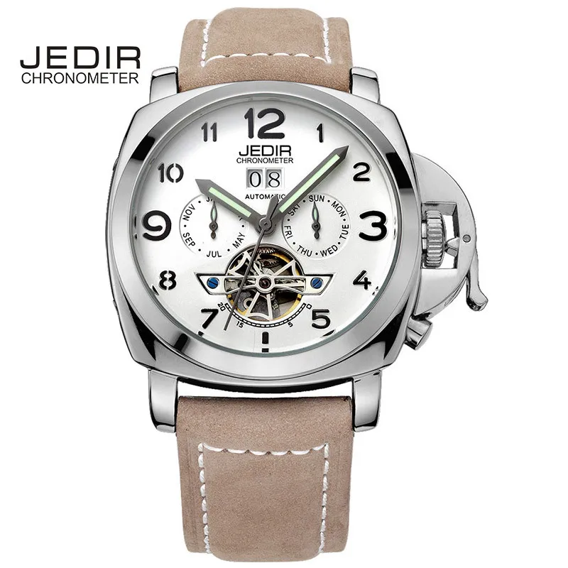 

New Style Ji Deere Brand Fashion And Personality Men Multi-functional Dial Night Light Hands Calendar Display Watch