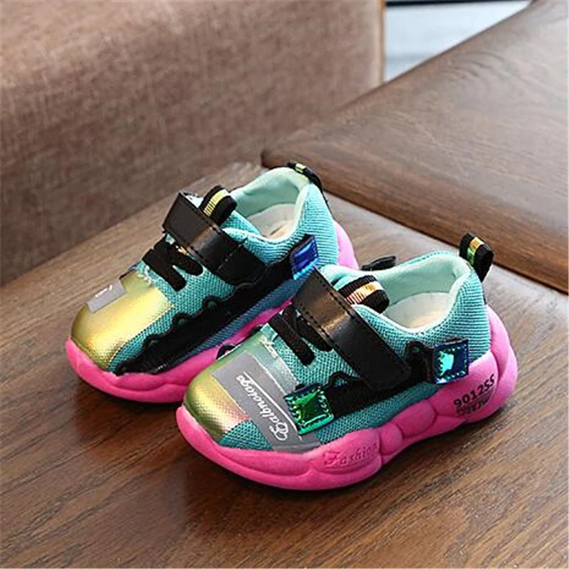 

Spring Autumn Children Flats Breathable Comfortable Sports shoes Girls Casual shoes Sneakers Kids Toddler shoes Loafers 06A