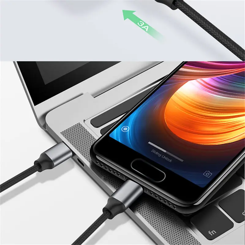 Ranipobo PD 3A usb type C кабель быстрая скорость USB 3,1 type-C разъем для зарядки и синхронизации данных USB-C кабель код для Macbook Google Nexus