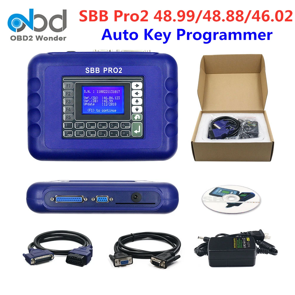 Sbb Pro2 V48.99 Key Programmer Supports G Chip Without Token Limit Multi-Language Car Key Programmer with CD Scanner Sbb Pro2 V48.99 Key Programmer Supports G Chip Without Token Limit Multi-Language Car Key Programmer with CD Scanner