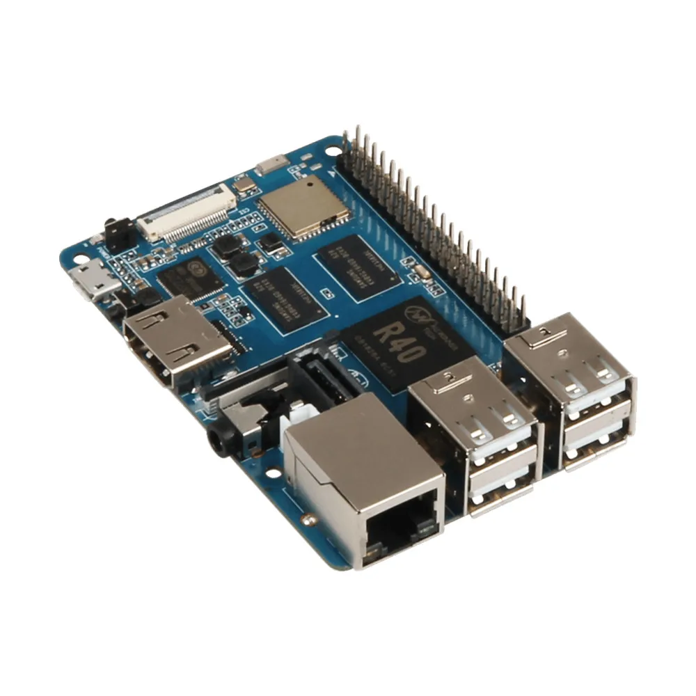Banana Berry Quad Core Cortex a7 Allwinner V40 Cpu 1g Ddr Mesmo Tamanho Que Raspberry 3 pi Bpi-m2 - Imagem 4