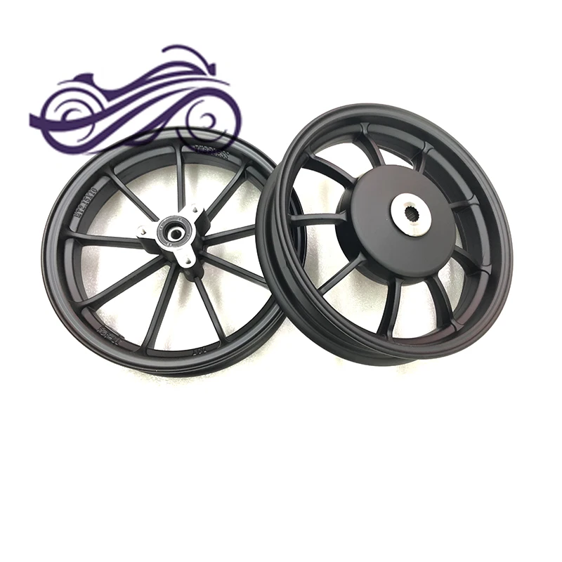 Мотоцикл модифицированное дисковое тормозное колесо для Yamaha Jog50 Jog Z/R 3KJ 3YJ ZR 10 дюймов алюминиевый сплав переднее колесо сталь