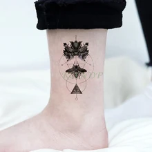 Водонепроницаемый временная татуировка наклейка глаз цветок насекомых тату стикер s флэш-тату поддельные татуировки ноги рука для девушки женщины мужчины