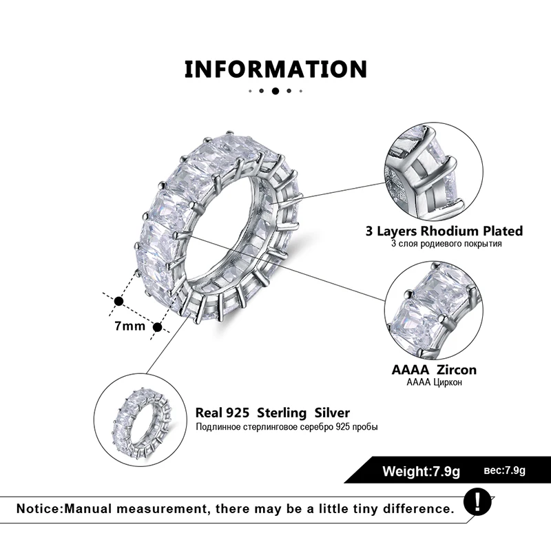 ORSA JEWELS, гипербола, Большой Циркон, блестящее женское кольцо, Стерлинговое Серебро, для помолвки, вечерние, из натуральной 925, кольца, модное, хорошее ювелирное изделие SR168