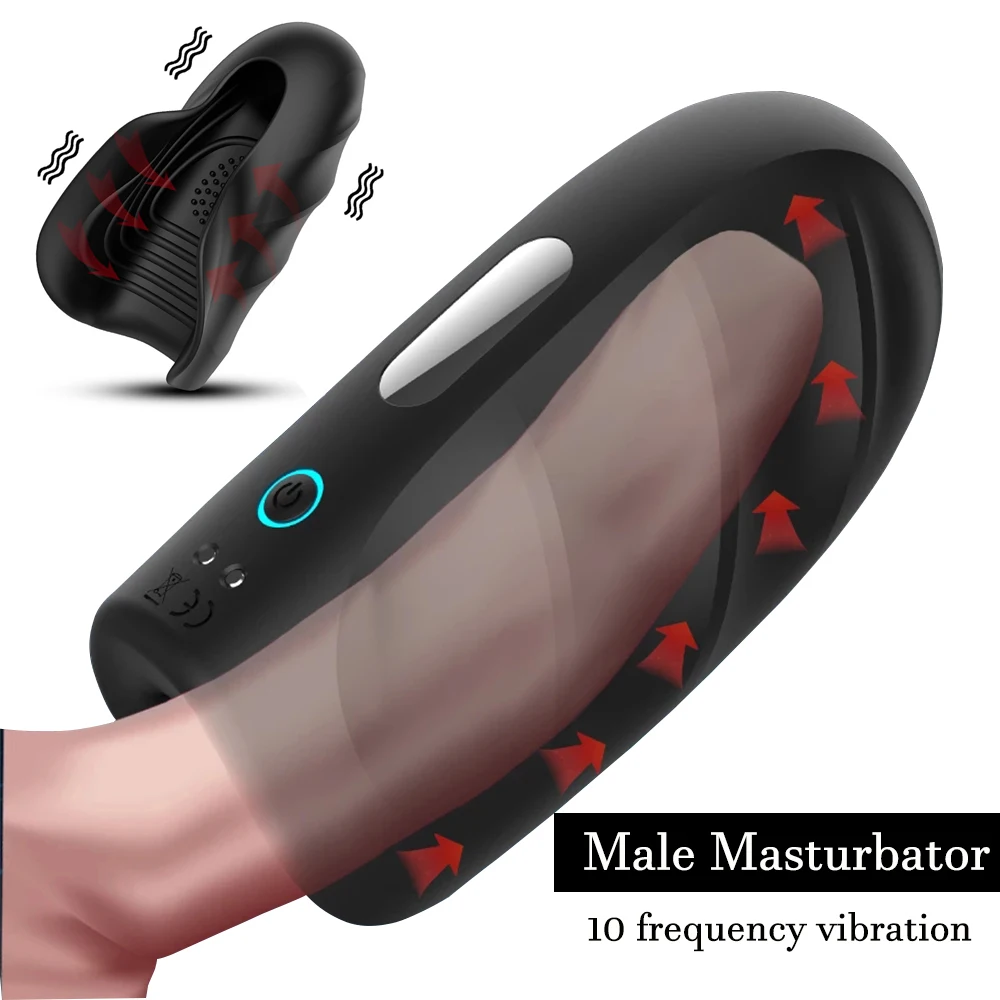 Вибратор секс-игрушки для мужчин головка пениса тренажер Задержка эякуляции