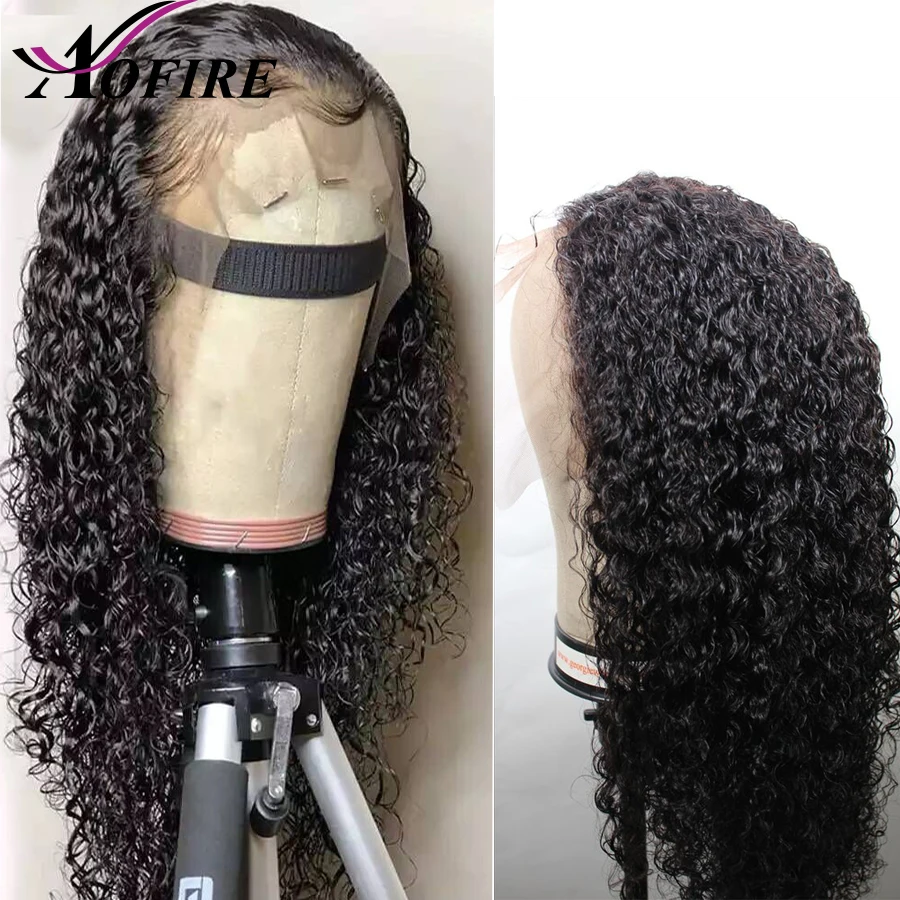 150% плотность воды индийские волнистые волосы Remy 13X6 Синтетические волосы на кружеве человеческих волос парики с детскими волосами отбеленные предварительно вырезанные для чернокожей женщины