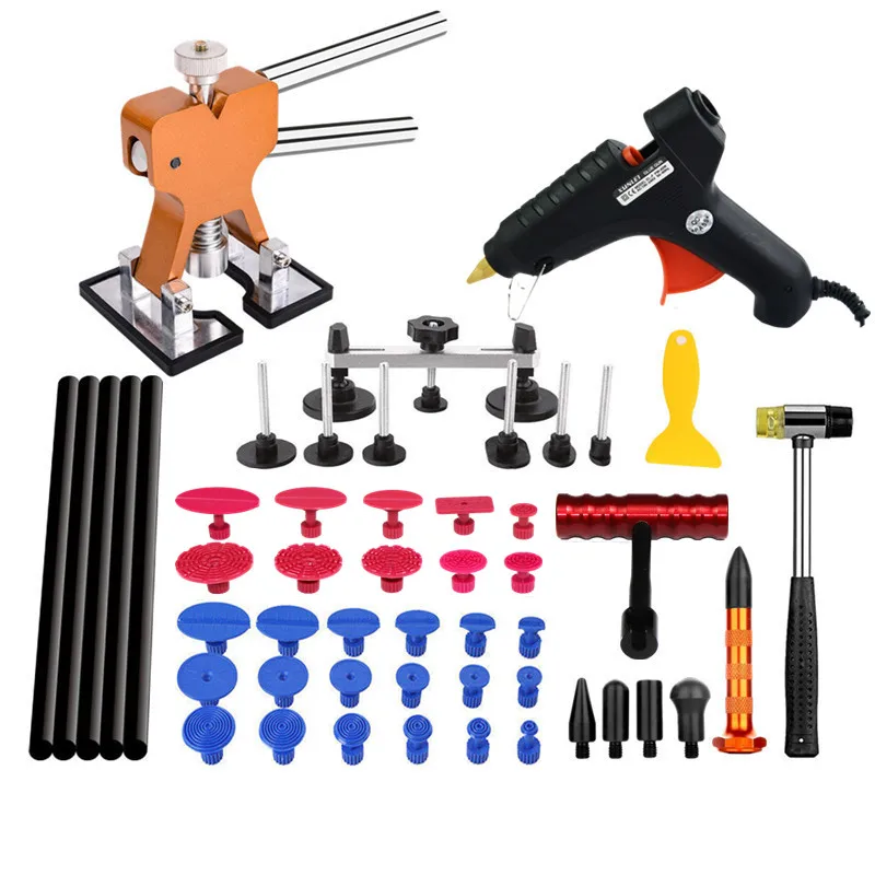 

hand tools pdr tools paintless dent repair tool kit suction cup removing dent car dent remover kit pdr tap down auto repair tool