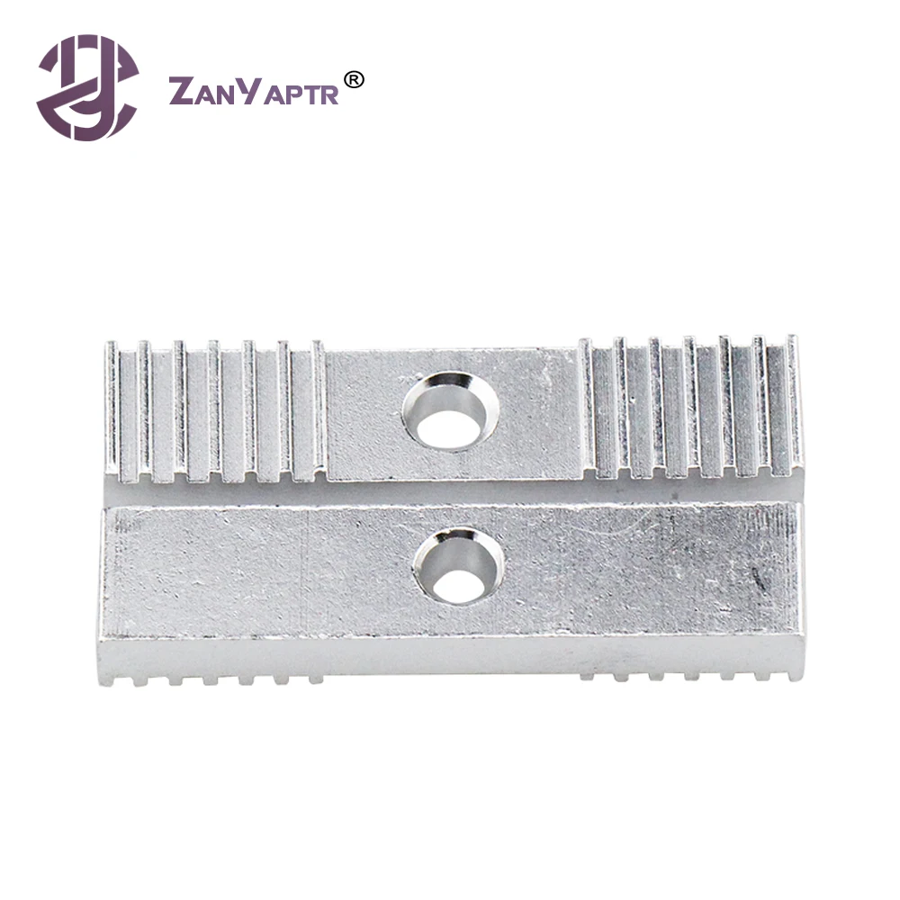 

1Pcs Reprap DIY GT2 Timing Belt Fixing Piece Aluminum Alloy Tooth pitch 2mm Clamp Fixed Clip 9*40mm CNC For 3 D Printer parts