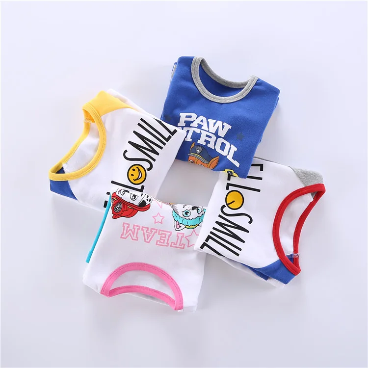 CHILDREN'S Pajamas Autumn And Winter New Style Childrenswear BOY'S Girls Baby Cartoon Long Sleeve Homewear Set Two-Piece Se