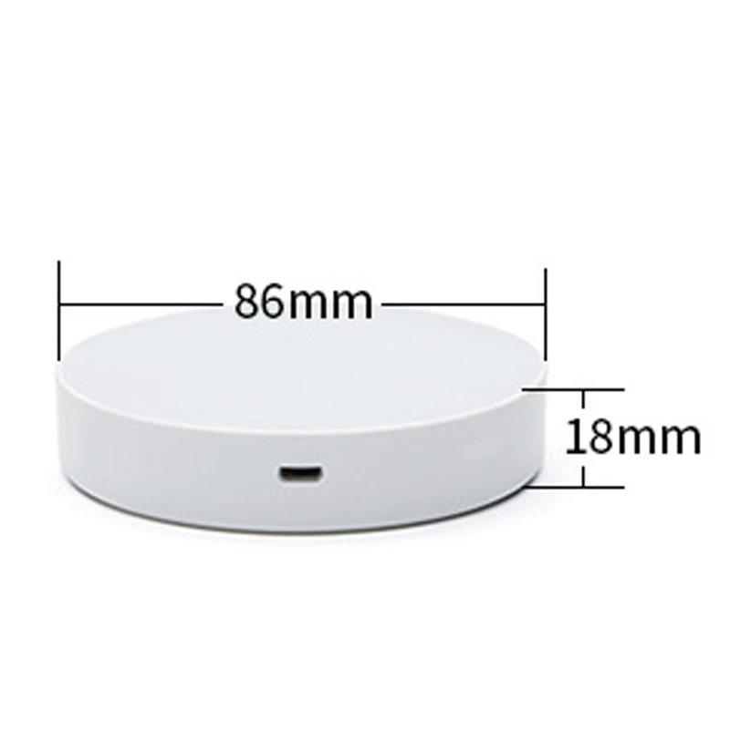 6pcs LED Built-in 700 mah Battery Operated Motion Sensor Night Light Wireless Wall Lamp Closet Lights Baby Room WC Toilet Light