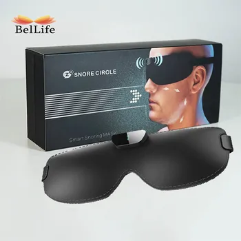 

Snore Circle Anti Snore Eye Mask Smart Snore Stopper Solution Comfortable Anti Snoring Biosensor With APP & Sleep Apnea Monitor