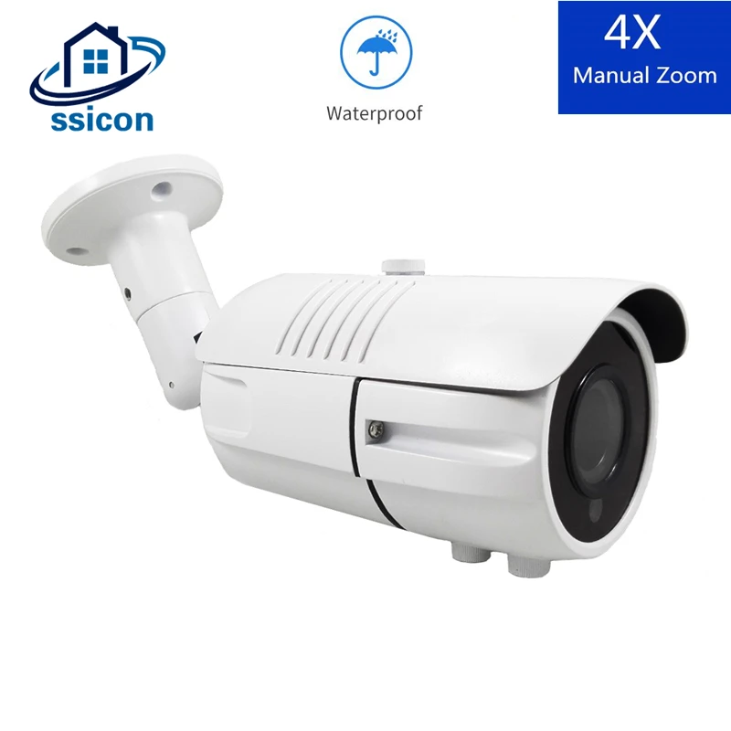 

2MP AHD 1080P Outdoor Camera 2.8-12mm Lens 0.0001Lux Illumination Color Night Vision Waterproof Security Bullet Camera
