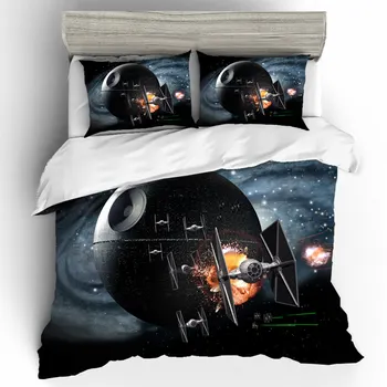 

Edredon Star Wars Bedding Sets Duvet Cover Home Textile Single Queen King Size Bedding Set Bed Sheets Pillowcases Bed Linen