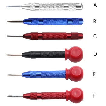 Herramienta de perforación central automática de 5 pulgadas, rotulador para abolladura, herramienta de carpintería, brocas de taladro para Agujeros 1