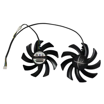 

2pcs/lot Computer VGA Cooler Heatsink graphics card Cooling Fan as Replacement For XFX R9 280X 290X Video Card