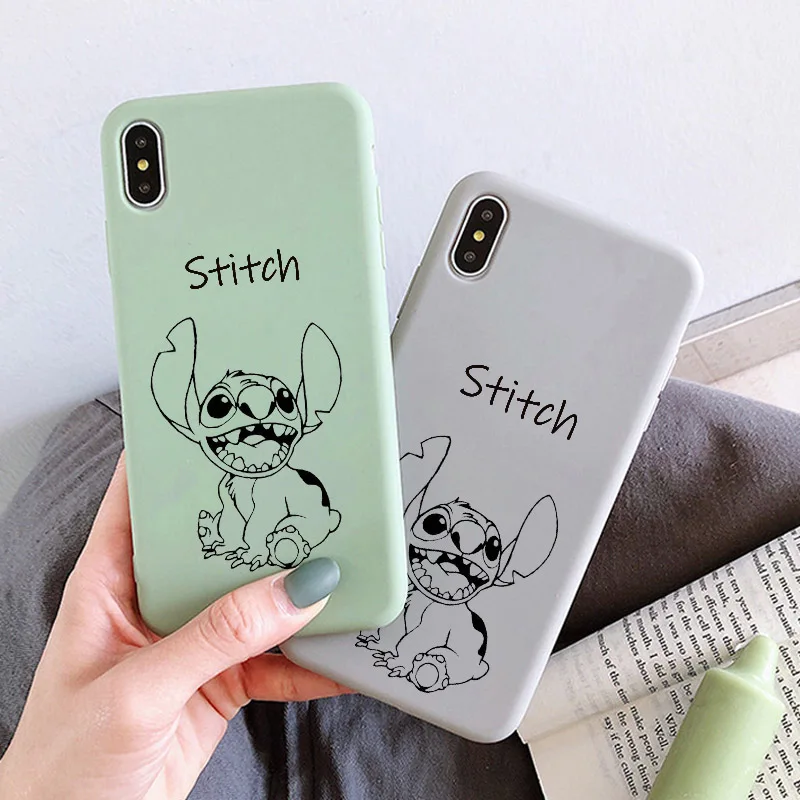 Роскошный чехол с аниме Стич для Xiaomi Mi A3 9 8 Pro SE Lite 6 A1 A2, Мягкая силиконовая задняя крышка, чехол Стич