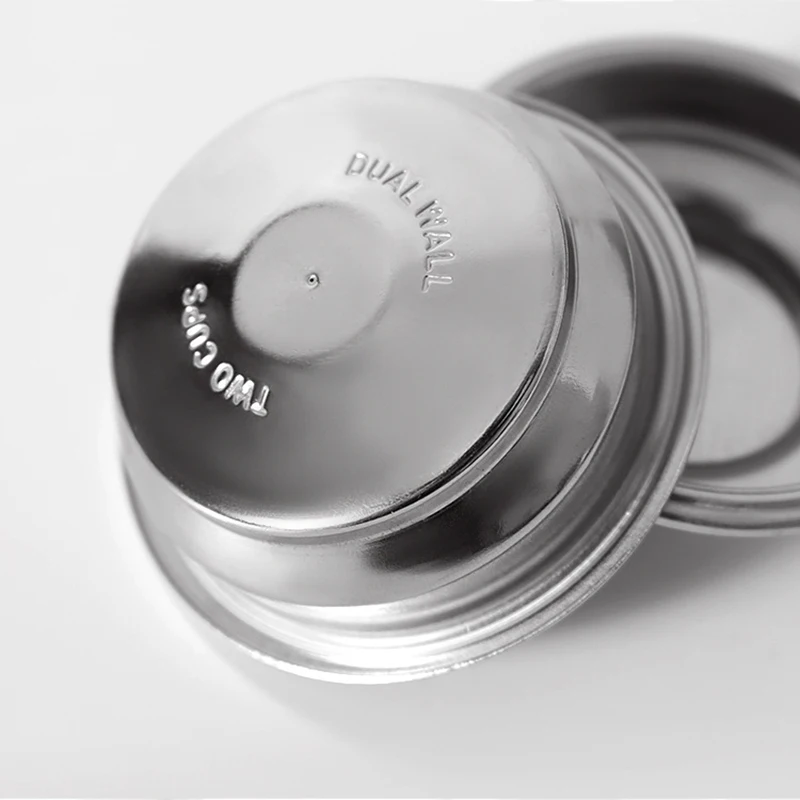 51MM 58MM Pressurized Coffee Filter Basket Reusable For Delonghi