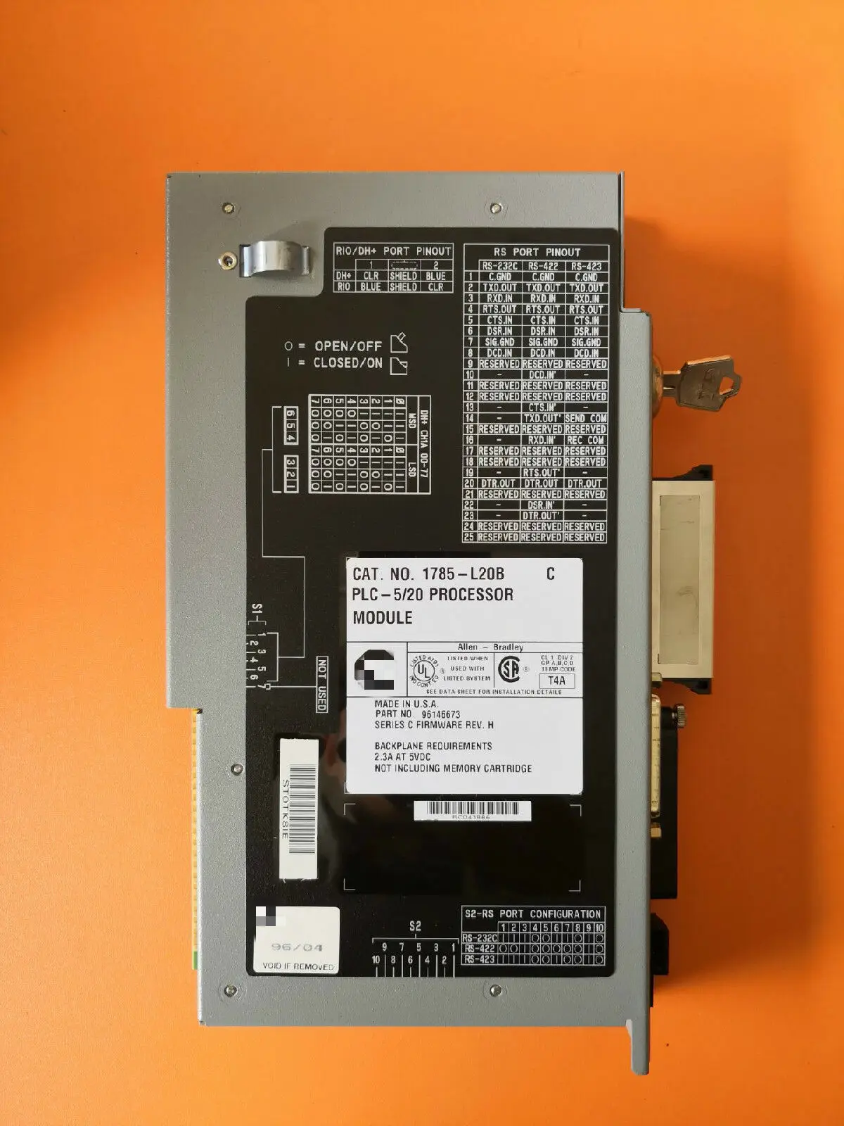 1785-L20B/C PLC-5/20