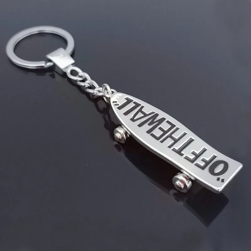 Skateboard Pendant Keychain Men's Hip 